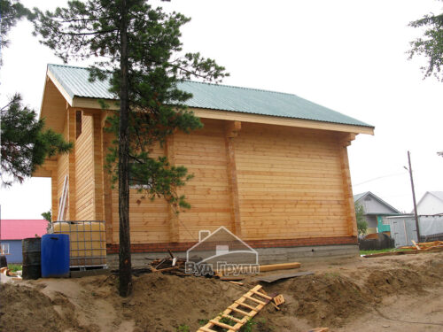 Строительство дома из клееного бруса ЯНАО
